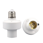 Commande vocale E27 LED porte ampoule vis commande universelle base ampoule