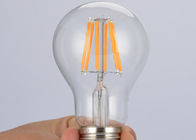 Ampoule lumineuse de filament du globe LED, ampoule blanche chaude 3300K en verre du filament LED