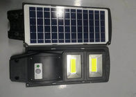 Ip65 extérieur a intégré le matériel ultra lumineux mené solaire d'abs de réverbère avec le contrôleur à distance