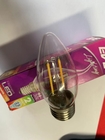le filament 2w a mené les ampoules, verre économiseur d'énergie mené de PC d'ampoule