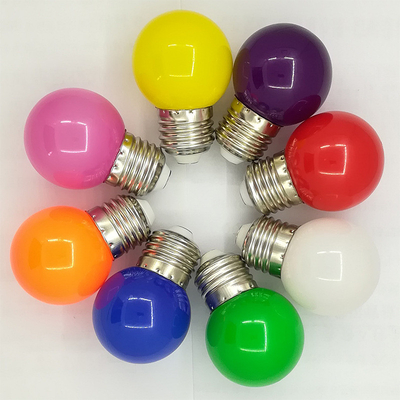 Ampoules d'intérieur vertes bleues jaunes rouges de la décoration 5W LED de Noël