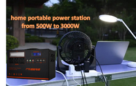 individu mobile solaire de puissance élevée de banque de la puissance 500w conduisant la voiture faisant cuire 220v