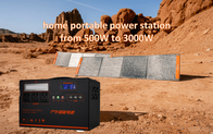 individu mobile solaire de puissance élevée de banque de la puissance 500w conduisant la voiture faisant cuire 220v