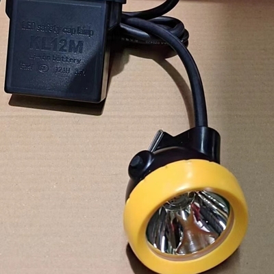 KL12LM 12AH LED Mining Cap Lamp Waterproof head light bon pour tous les types de mines incluent les mines souterraines