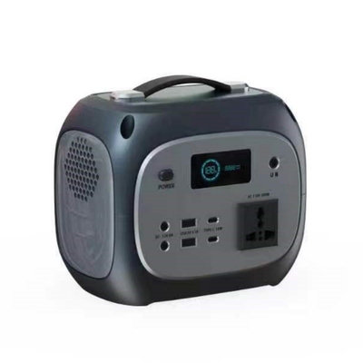 Station électrique d'urgence portable avec une capacité de panneau solaire de 256 WH 300W pour le camping ou l'utilisation familiale