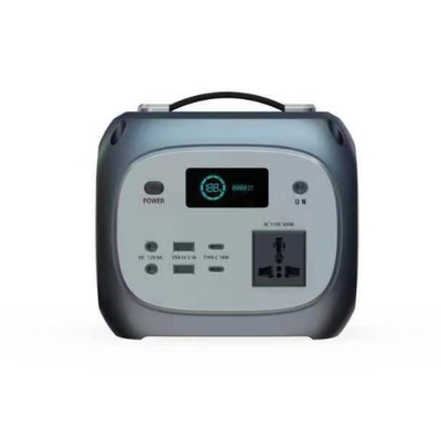Station électrique d'urgence portable avec une capacité de panneau solaire de 256 WH 300W pour le camping ou l'utilisation familiale