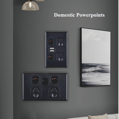 Logo personnalisé Marque Standard australien 250V 16A 4 Gang Commutateur électrique murale