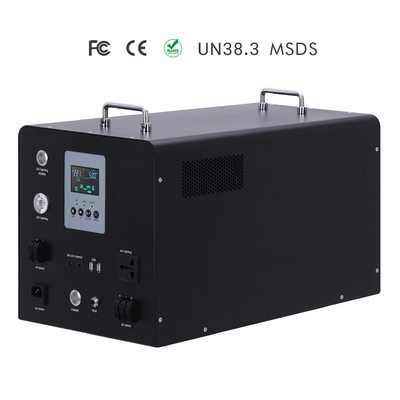 Camping portatif de la centrale du rendement Lifepo4 élevé 220v