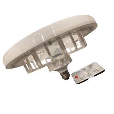 85-265V Bureau Cuisine 3 vitesses Vitesse du vent Plafond Dimmable LED Plafond ventilateur lumière