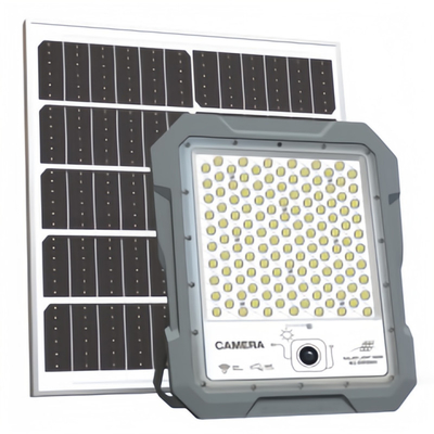 CCTV de haute qualité 100w 200w 300w 500w 800w Lumière de sécurité murale avec 1440P Caméra à usage extérieur