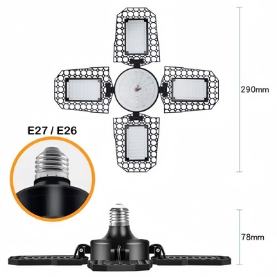 E26 E27 Plein spectre Rouge Bleu Blanc chaud LED Coupe-coupe Grow Light pour la serre ou l'agriculture en intérieur