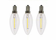 Ampoules de filament de bougie 4 watts, message publicitaire futé de l'ampoule E27 du filament 400LM