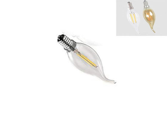 Ampoule unique du style LED de filament de conception, petite ampoule formée multi de filament pour le logement