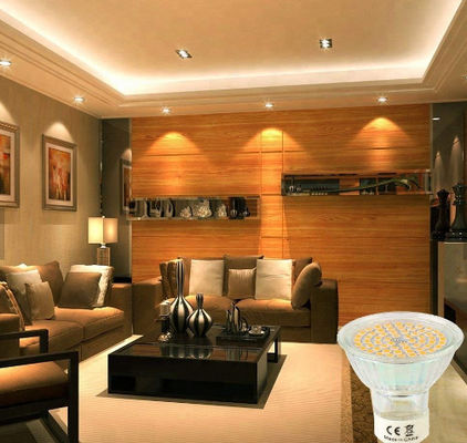 L'angle de faisceau 120 a mené le type bas élevé d'intérieur 3000K - 6500K du lumen Gu10 d'ampoules