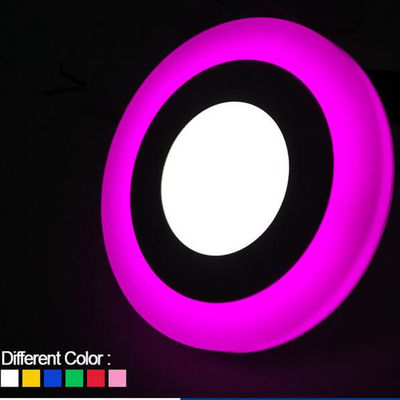 Bleu/vert/rose trois embraye la couleur deux en bas du rond léger pour KTV ou pièce d'enfants