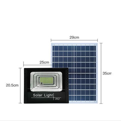 PVC logeant le projecteur solaire de 20W à 220W pour l'éclairage extérieur