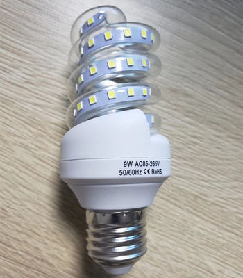 Lampe économiseuse d'énergie menée efficace en spirale de Sms 9w de la base E27 ou B22 pour l'école