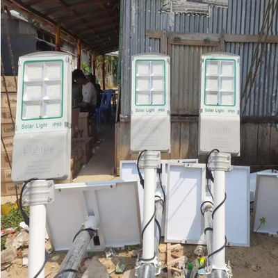 Travail solaire de réverbère d'IP65 AL Extra Solar Panel Aio pendant 3-4 jours de fonctionnement