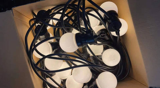 Lumière de bande actionnée solaire des vacances Ip65 de G50 G40 A60