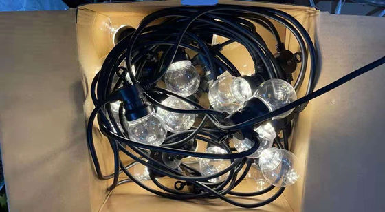 Lumière de bande actionnée solaire des vacances Ip65 de G50 G40 A60