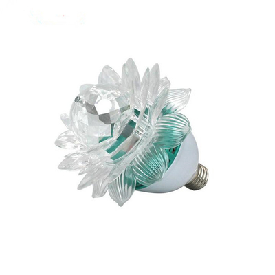 Cri70 E27 ou B22 a mené la partie magique de fleur de Lotus Lamp Rotating Plastic Expand