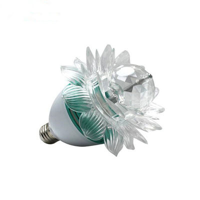 Cri70 E27 ou B22 a mené la partie magique de fleur de Lotus Lamp Rotating Plastic Expand