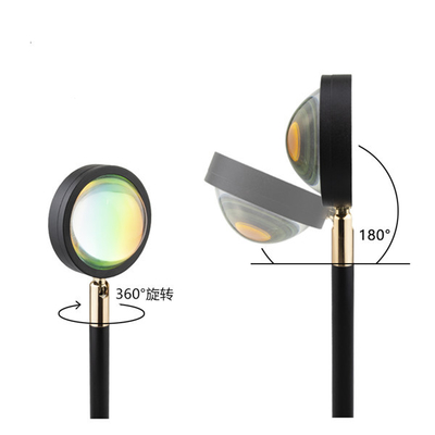 Lampe de lumière de coucher du soleil de Mini Adjustable Rod 5w pour Tiktok ou Youtube ou chevet