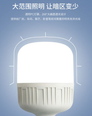 Ménage imperméable mené économiseur d'énergie 20w d'ampoule d'intérieur le plus lumineux d'EMC