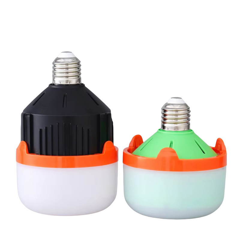 Nouveau design Chargement rapide Puissance élevée Durée de fonctionnement longue Lampoule LED d'urgence E27 B22 Base haute luminosité