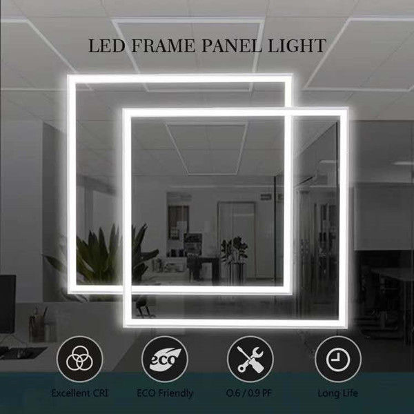 Version de place de lumière de cadre de panneau de LED pour le bureau et le centre commercial